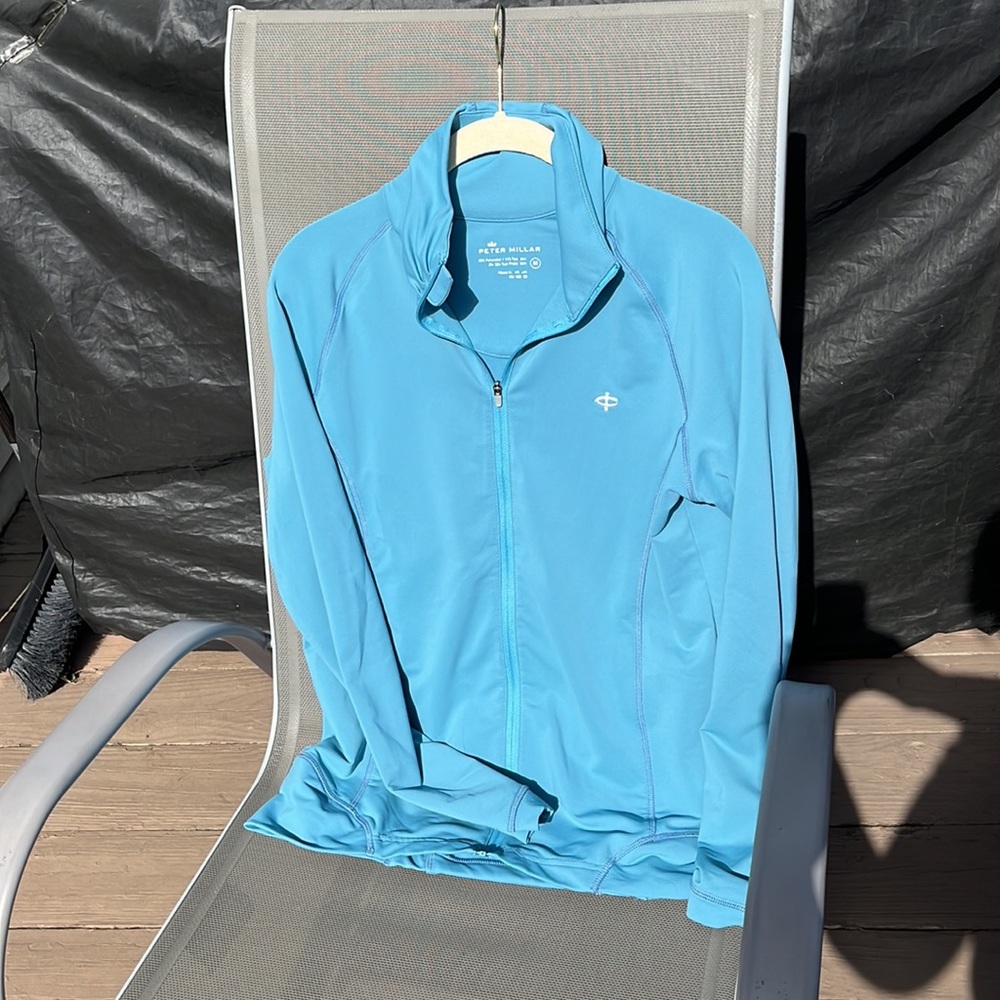 Peter Millar jacket, sun protection 50+, size Medium, blue